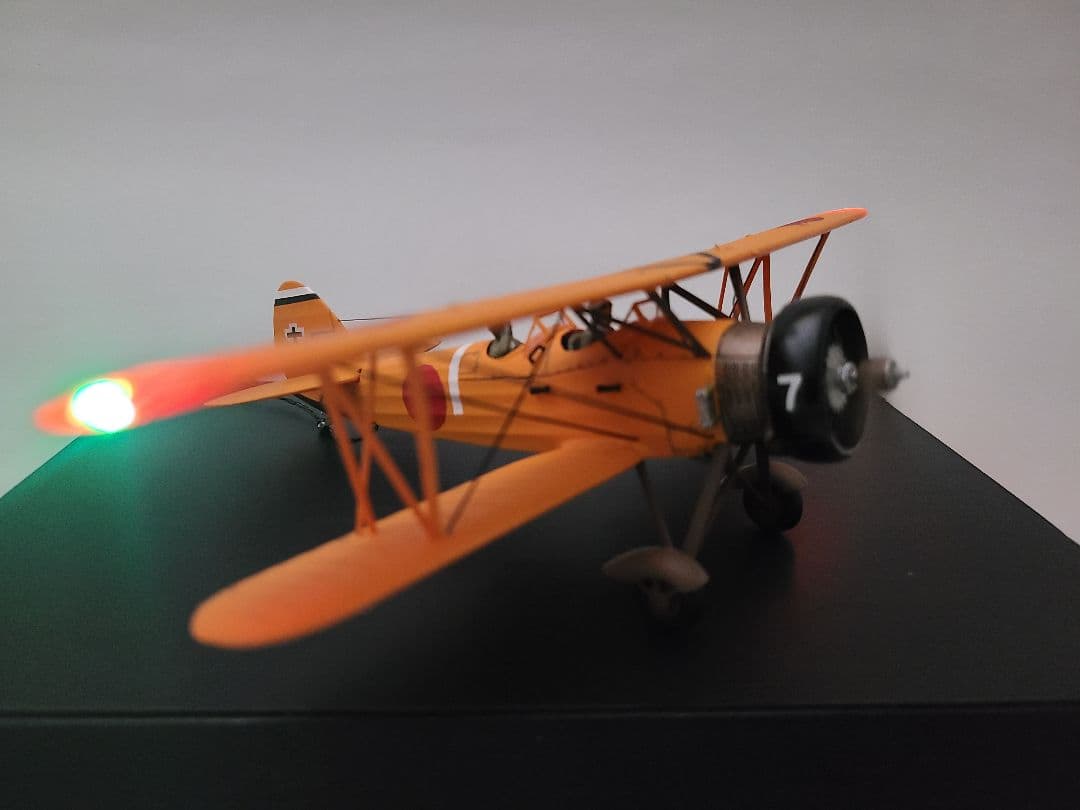 tomoya 九五式中間練習機大刀洗(赤とんぼ)リアルモーターライズ完成品