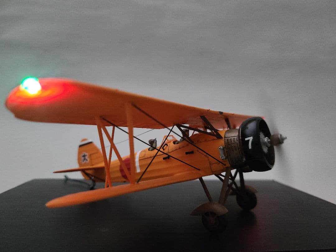 tomoya 九五式中間練習機大刀洗(赤とんぼ)リアルモーターライズ完成品