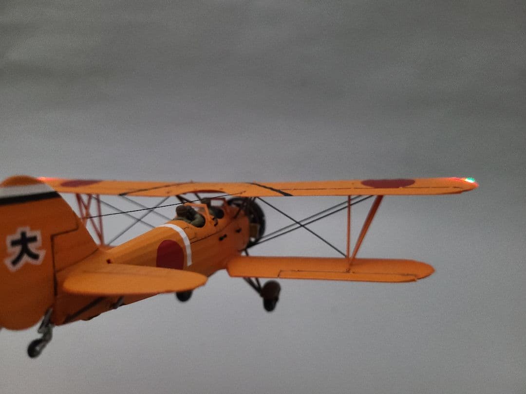 tomoya 九五式中間練習機大刀洗(赤とんぼ)リアルモーターライズ完成品