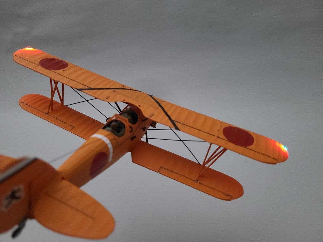 tomoya 九五式中間練習機大刀洗(赤とんぼ)リアルモーターライズ完成品