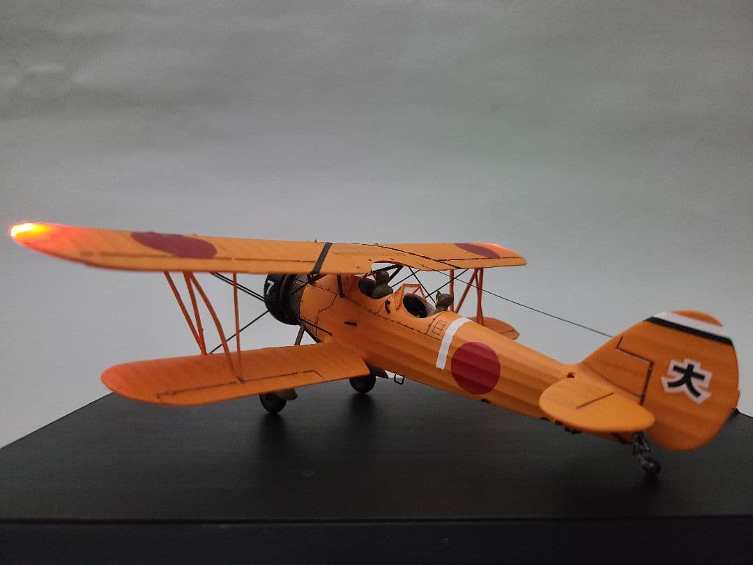 tomoya 九五式中間練習機大刀洗(赤とんぼ)リアルモーターライズ完成品