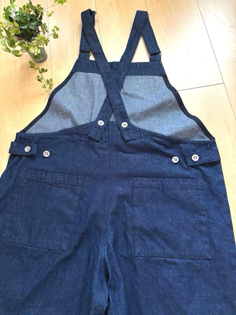 かぐれ バッククロスデニムサロペット