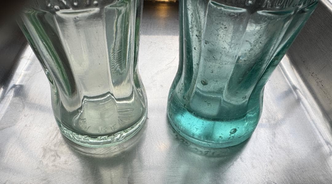 コカコーラ　コンツアーボトル　瓶　初代1915 年　★珍品厚底