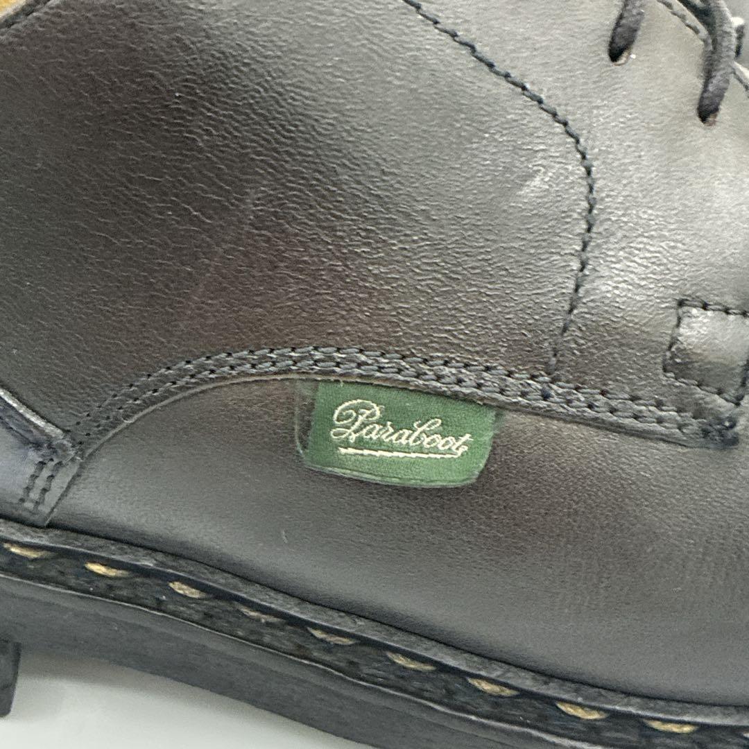 【良品】Paraboot パラブーツ シャンボード UK7 ブラック レザー