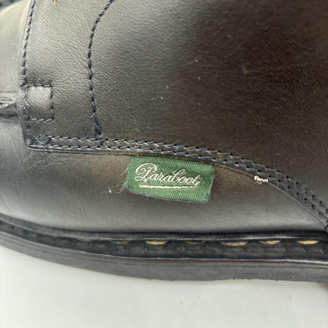 【良品】Paraboot パラブーツ シャンボード UK7 ブラック レザー