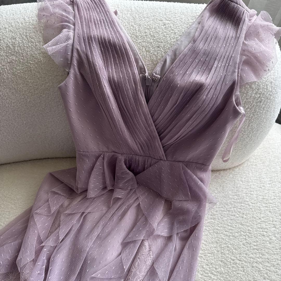 BCAGMAXAZRIA レースロングドレス