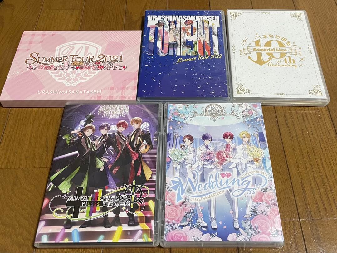 浦島坂田船　DVD（ブルーレイ）まとめ売り