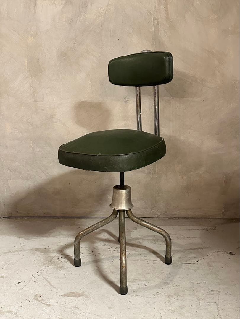 【らぼメン】インダストリアル　はビンテージ　チェア　椅子　調整可能