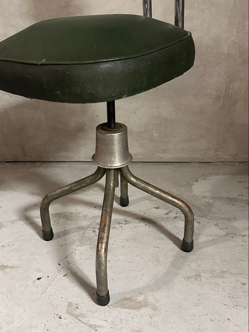 【らぼメン】インダストリアル　はビンテージ　チェア　椅子　調整可能