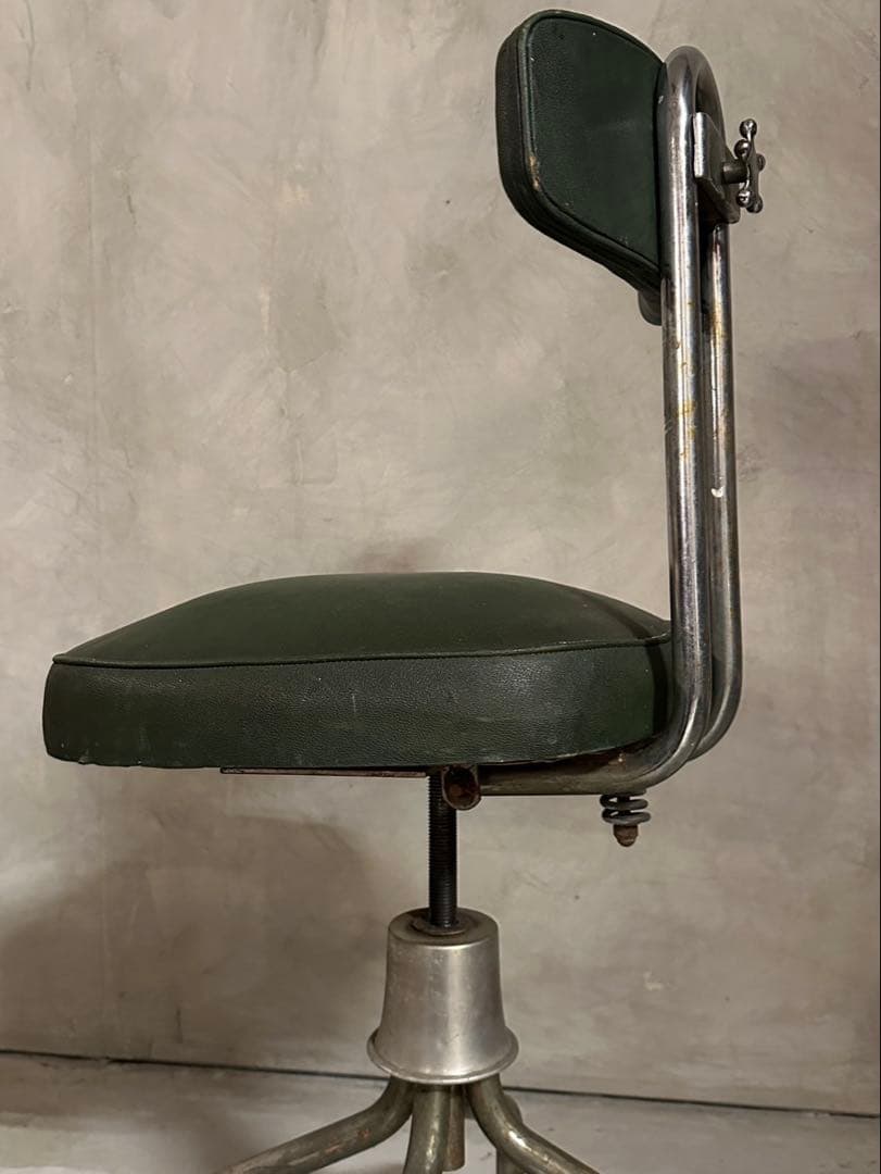 【らぼメン】インダストリアル　はビンテージ　チェア　椅子　調整可能