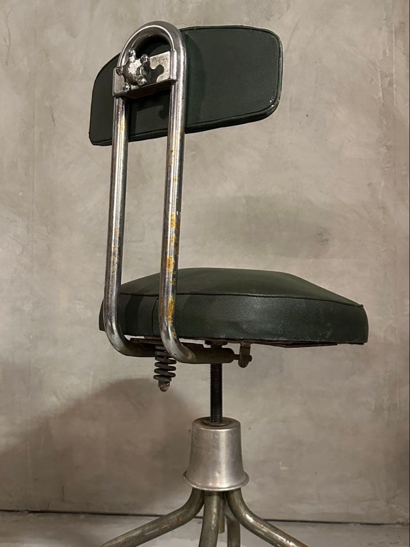 【らぼメン】インダストリアル　はビンテージ　チェア　椅子　調整可能