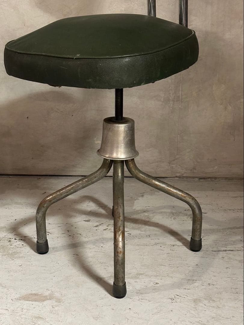 【らぼメン】インダストリアル　はビンテージ　チェア　椅子　調整可能