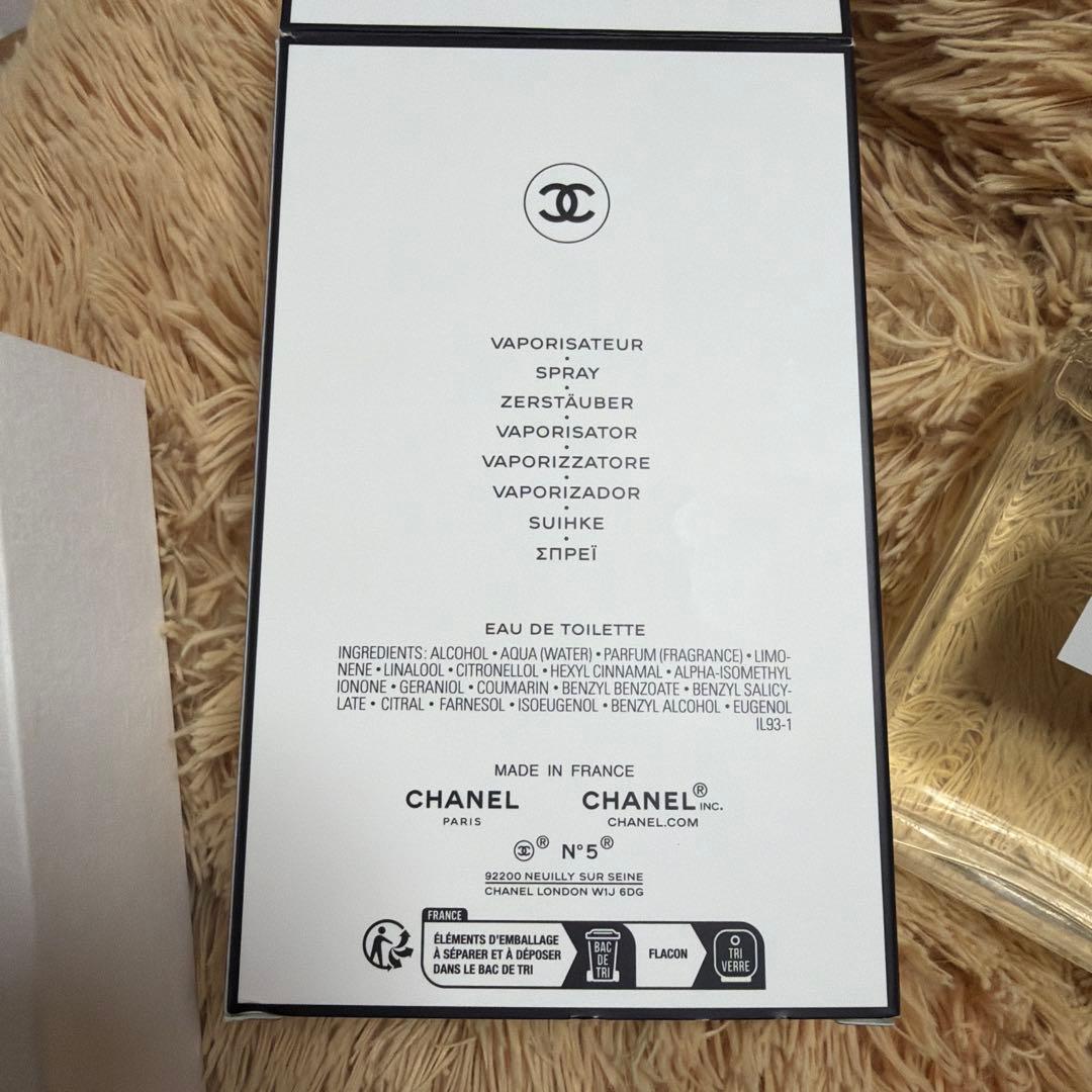 CHANEL N°5 L'EAU 100ml 香水
