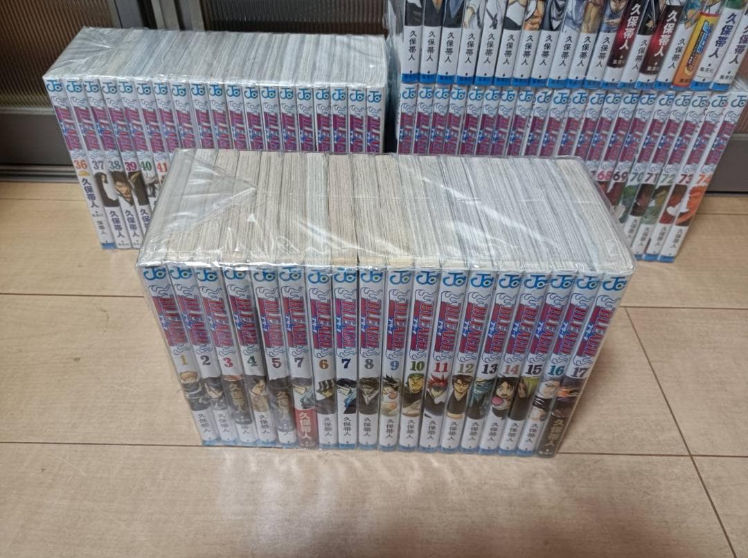 希少超絶 美品 初版 帯付き 即納 BLEACH ブリーチ 全巻 全巻セット