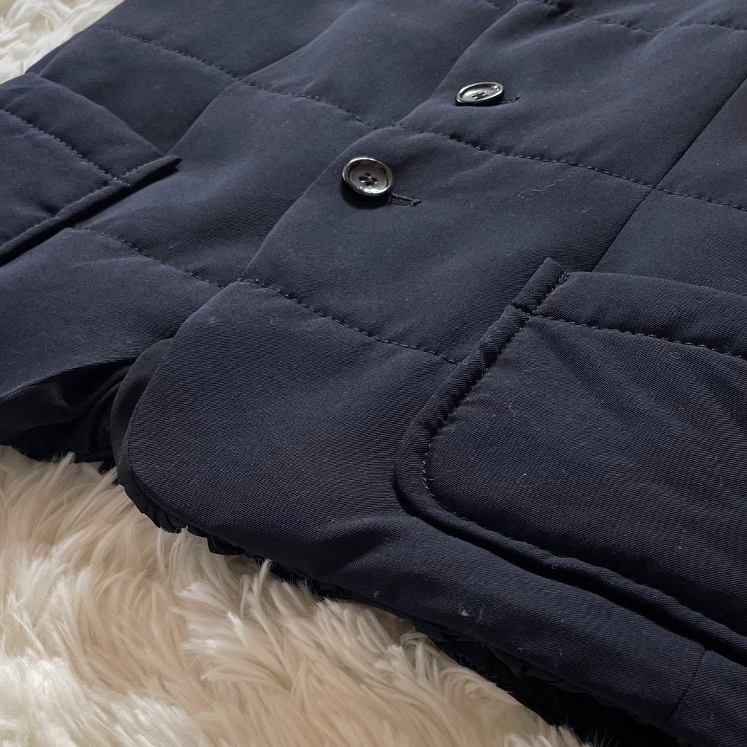 希少☆極美品 トリコ コムデギャルソン キルティングベスト フリル シフォン