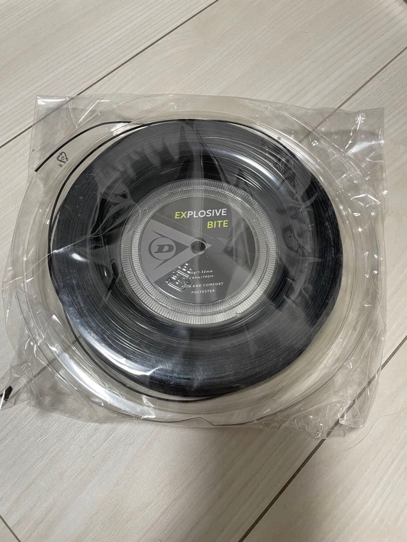 テニス ダンロップ EXPLOSIVE BITEロール1.32mm240m