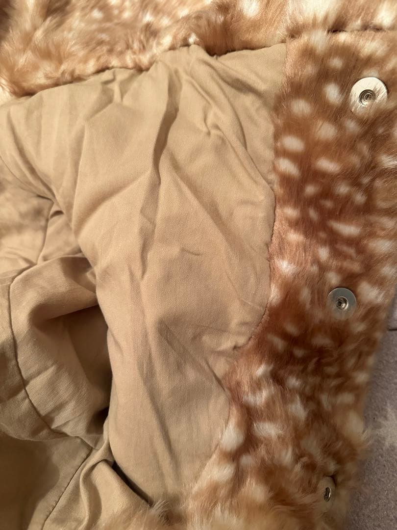 1点のみbibiy DORA PEPURAMU FUR COAT