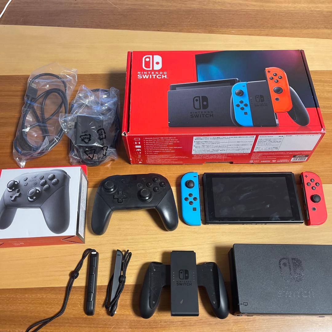 Nintendo Switch 本体 proコントローラー付き