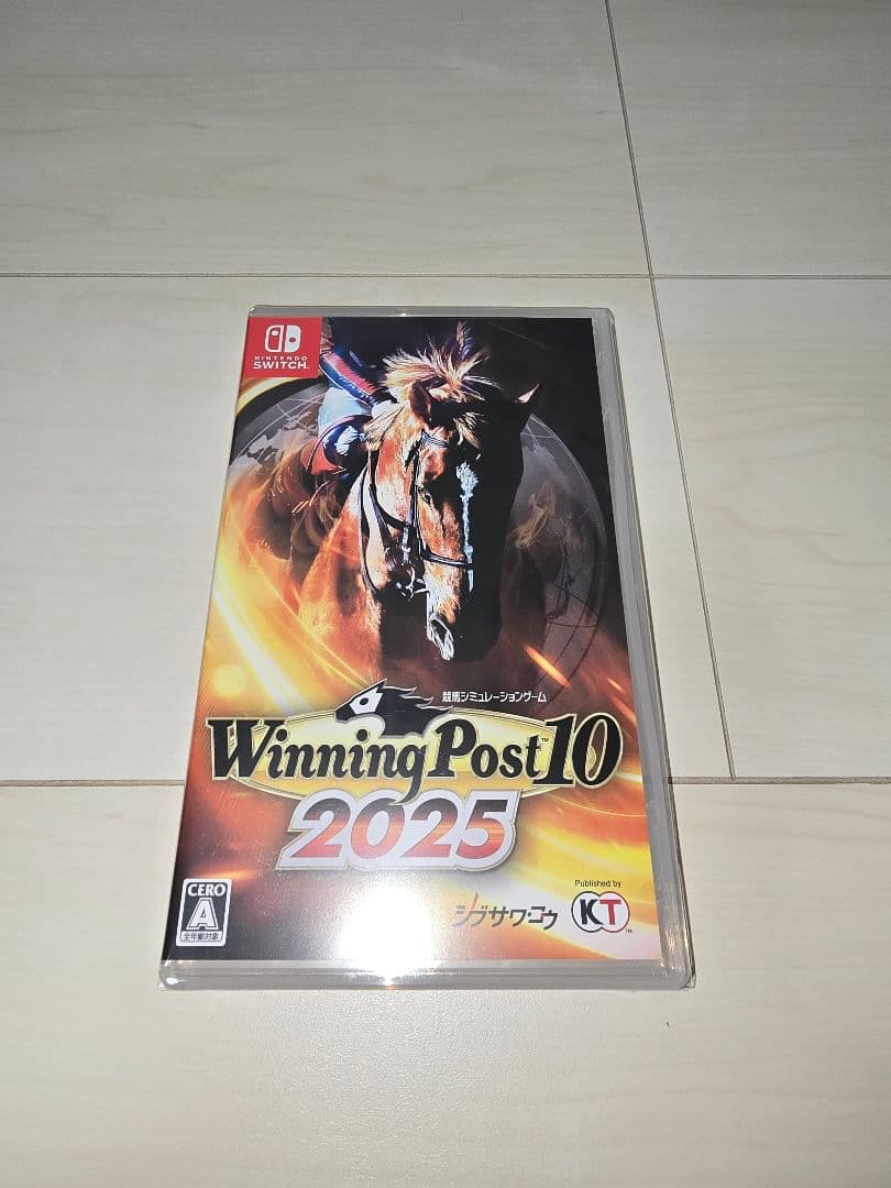 ★任天堂　Switch　ソフト　Winning Post 10 2025　新品
