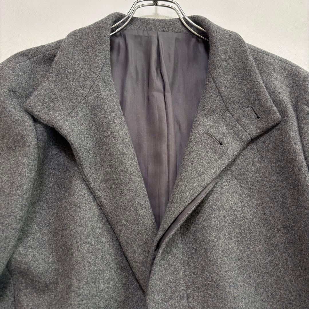 未使用級 現行 セオリー チェスターコート M 比翼 しつけ糸