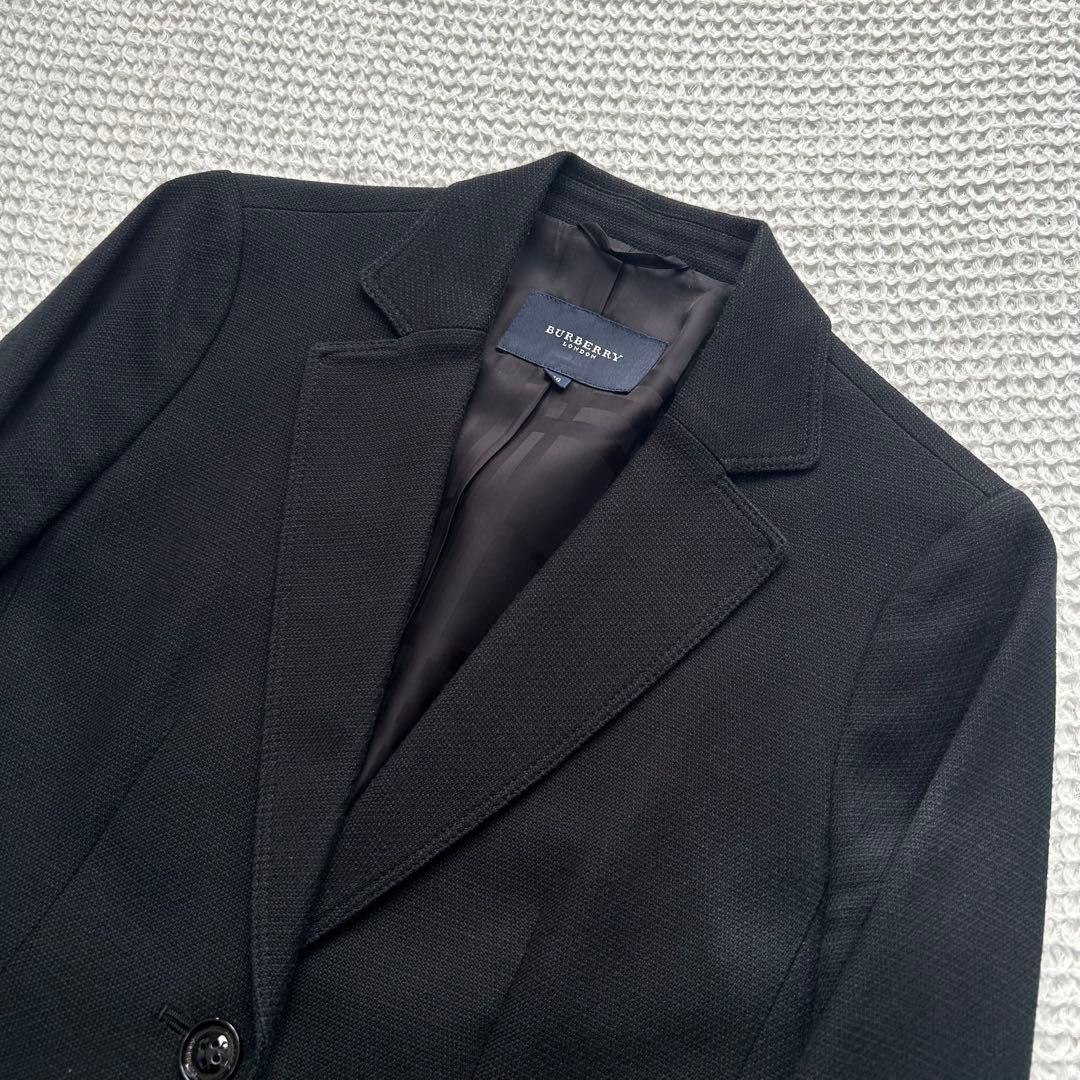 美品✨バーバリーロンドン セットアップ スカート シャドーチェック 40 黒