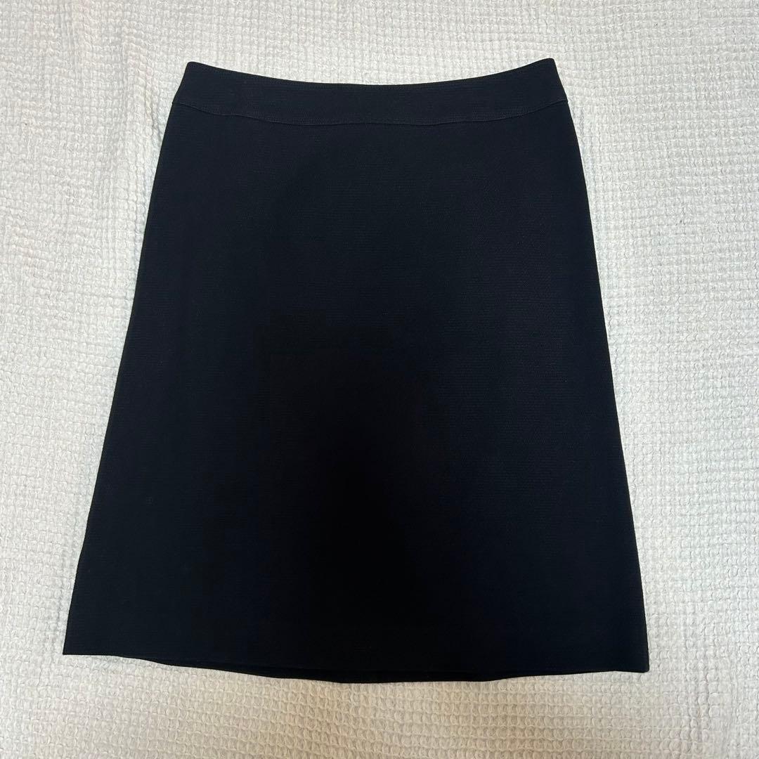 美品✨バーバリーロンドン セットアップ スカート シャドーチェック 40 黒