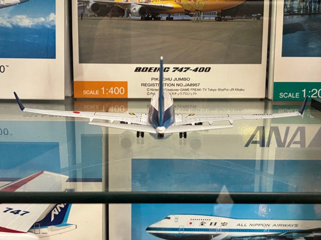 ダ*ン様 ANA B737-781 JA08AN 1/200 金属製 JCWIN