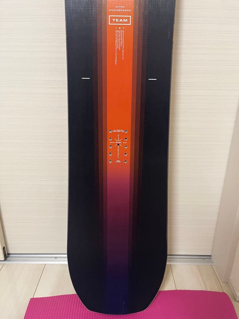 美品　NITRO TEAM 157 ナイトロ スノーボード チーム　グラトリ、