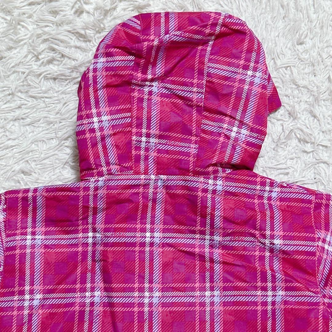 【2467】✨極美品✨IGNIO スキーウェア　セットアップ　ピンク　チェック