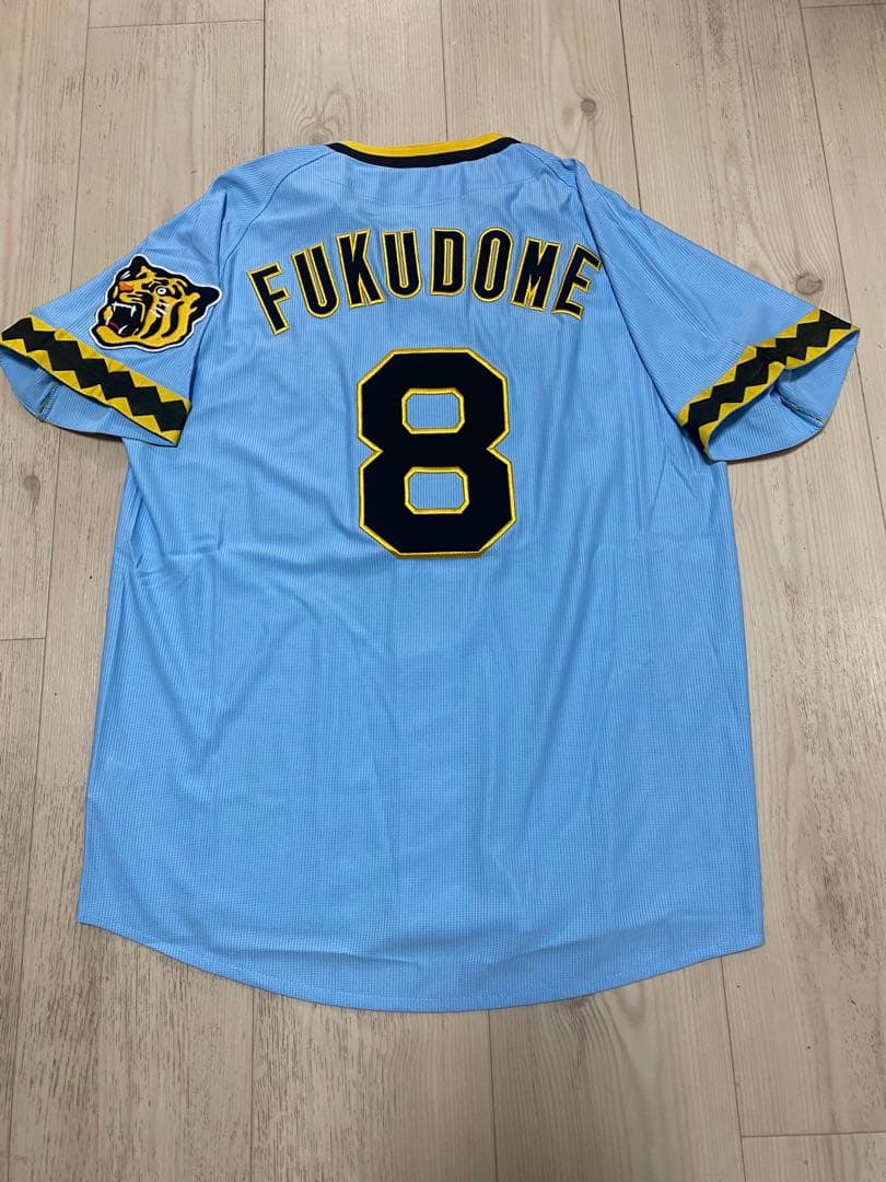 阪神タイガース　ユニフォーム【青虎】伝統の一戦　福留　tigers 背番号8