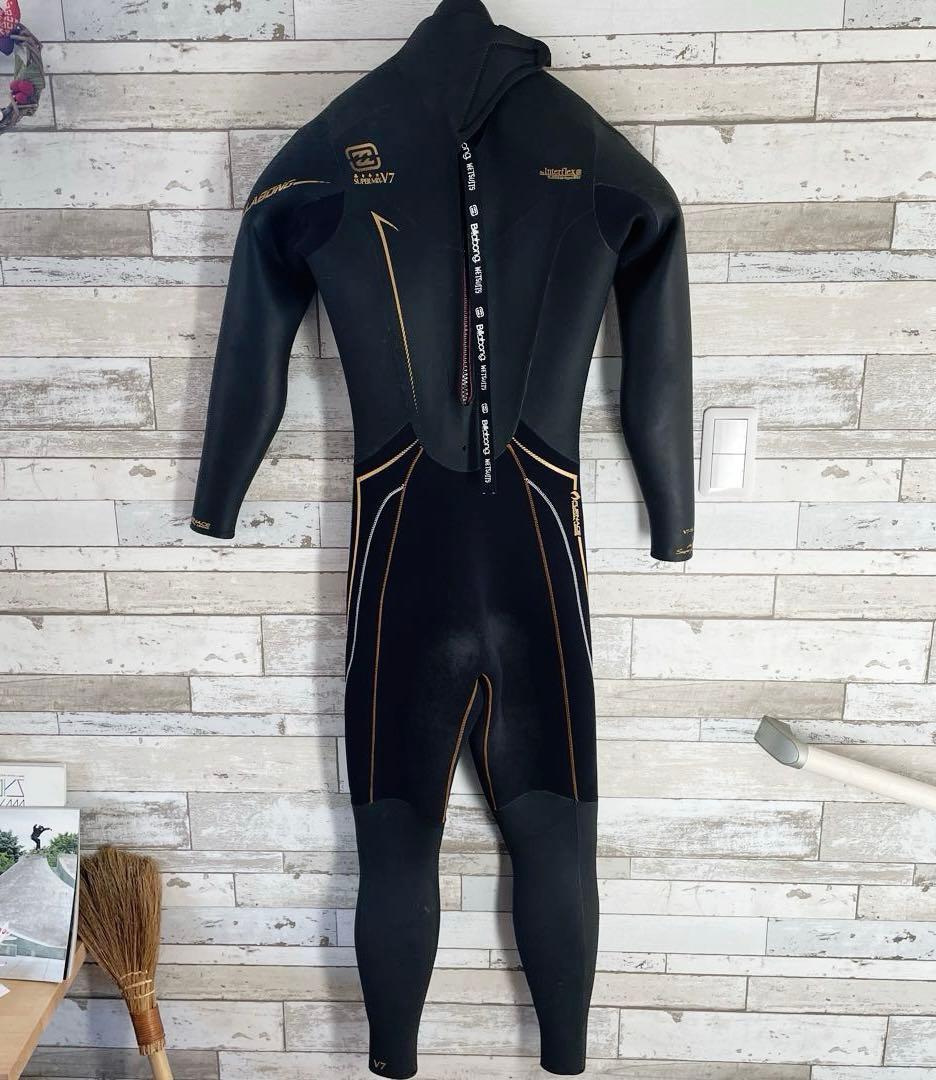 【セール】Billabong セミドライ ウェットスーツ 175cm 5×3mm