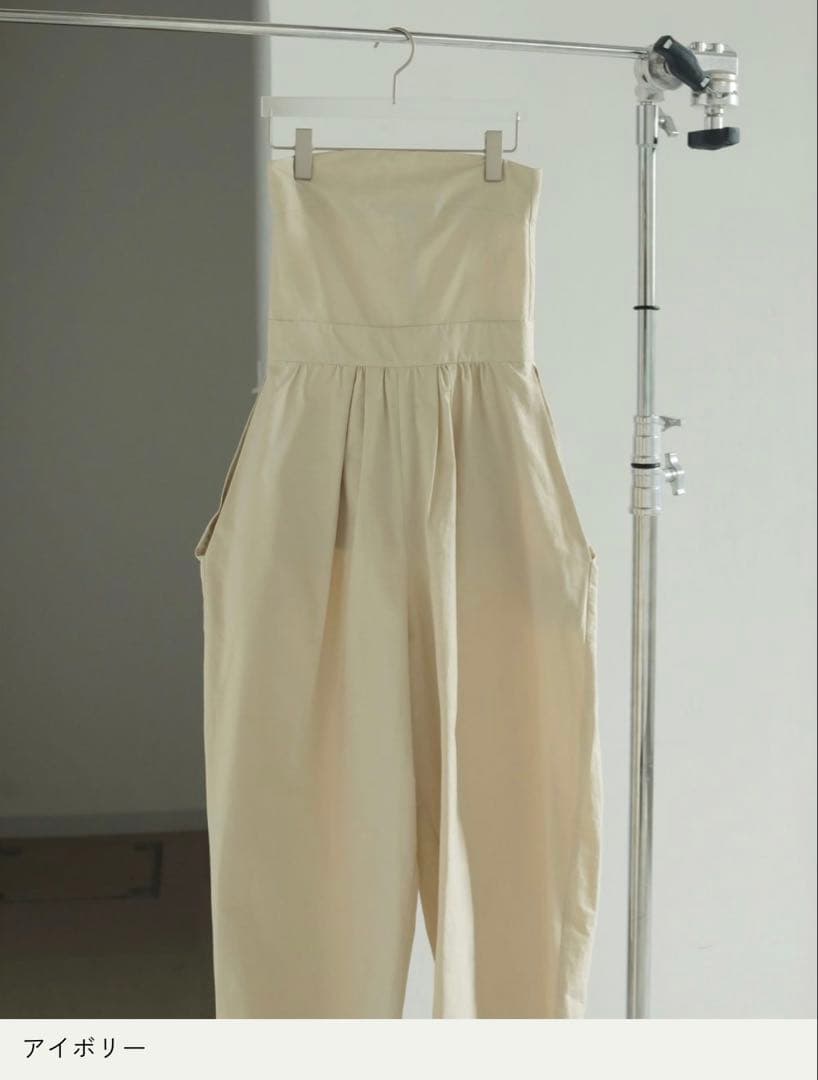 月末までお値下げ！【anuke】Wide Bare Combinaison