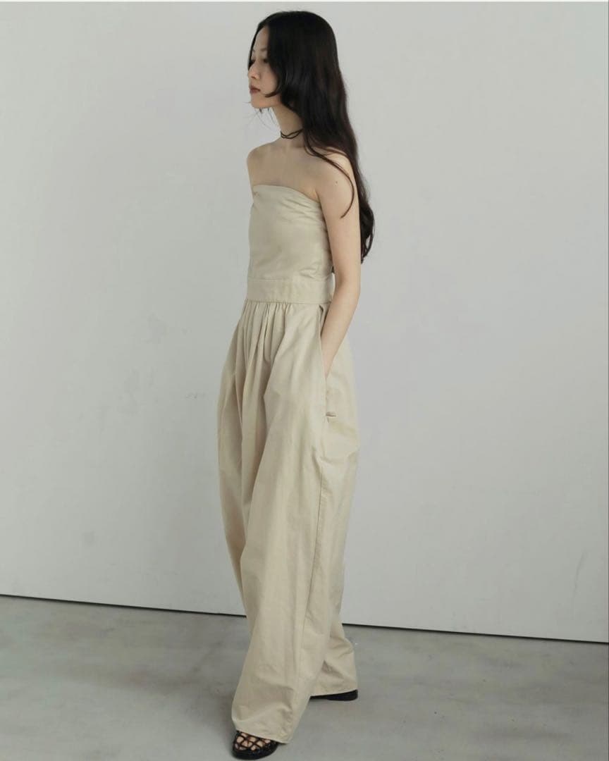 月末までお値下げ！【anuke】Wide Bare Combinaison