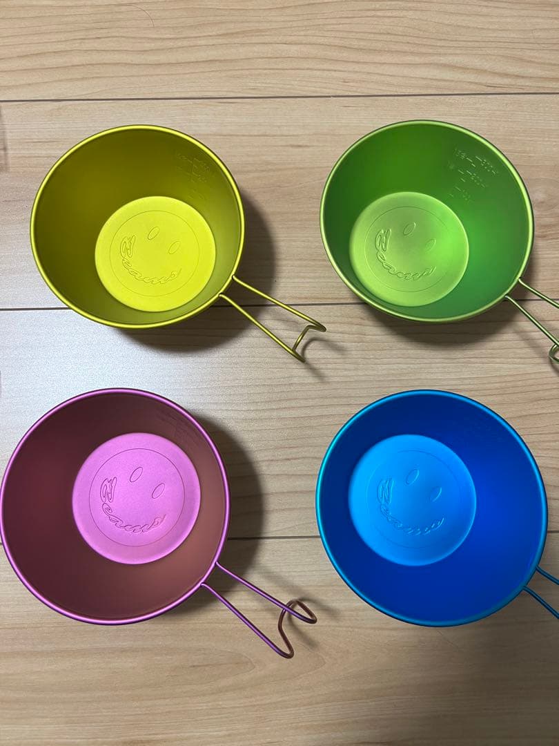 新品未使用 BEAMS ユニフレーム シェラカップ スプーン&フォーク セット