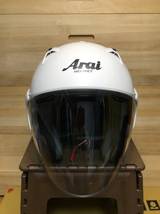 アライ ジェットヘルメット SZ-G グラスホワイト L（Arai）
