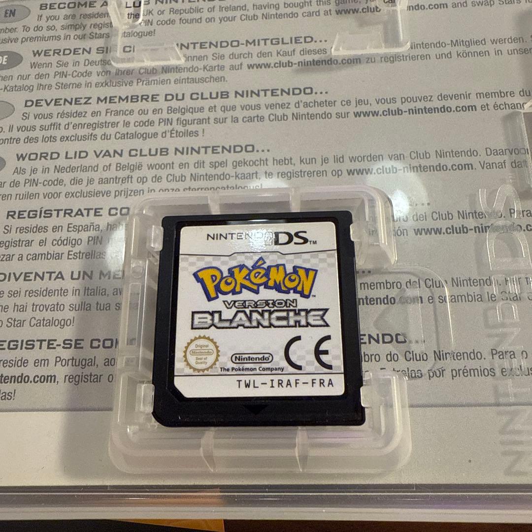 【希少】ポケモンホワイトフランス語版