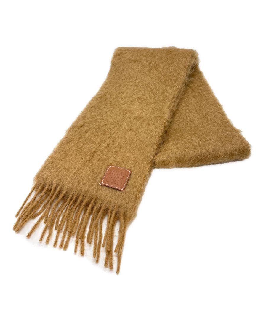 【 LOEWE 】【 未使用 】 モヘアウールマフラー
