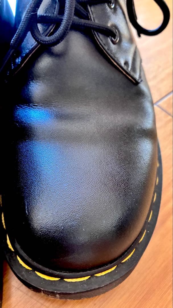 た*み様 ドクターマーチン　3ホール　イエローステッチ