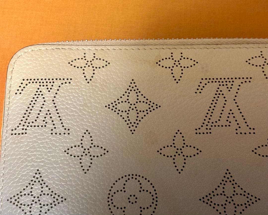 ニ*読様 ルイヴィトン ジッピーウォレット ブルーグラデーション マヒナ