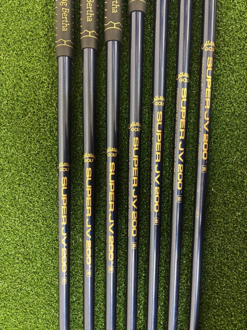 Callaway BIG BERTHA X1€アイアンセット 6-9,A,P,S