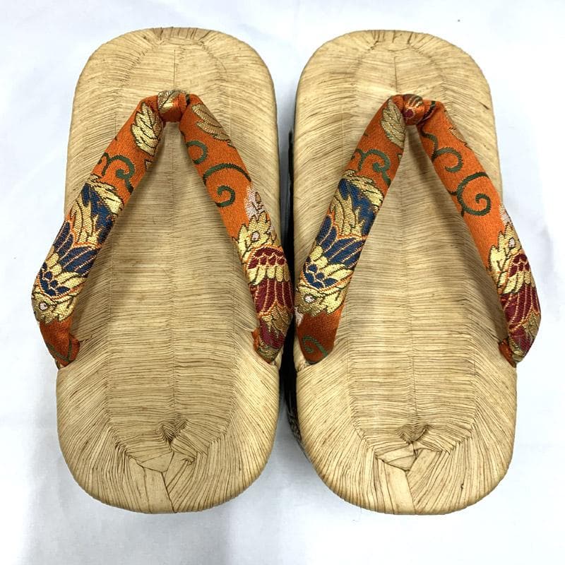 511ag49■七五三 七歳 こっぽり/ぽっくり/おこぼ 本畳表 草履■