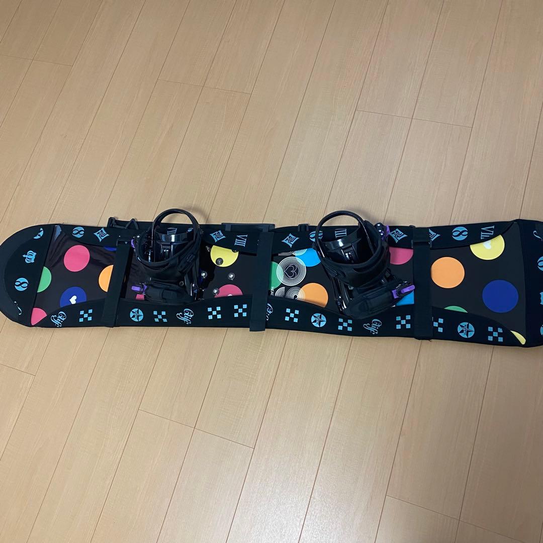 【火曜日まで大特価】スノボー板　145 ビンディング　カバー　HEAD