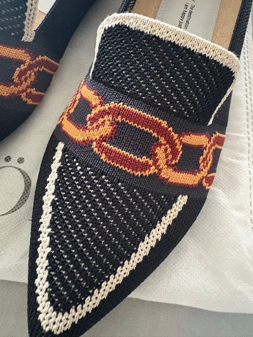 新品offen オッフェン　ポインテッドトゥシューズ　40サイズ/25.0cm