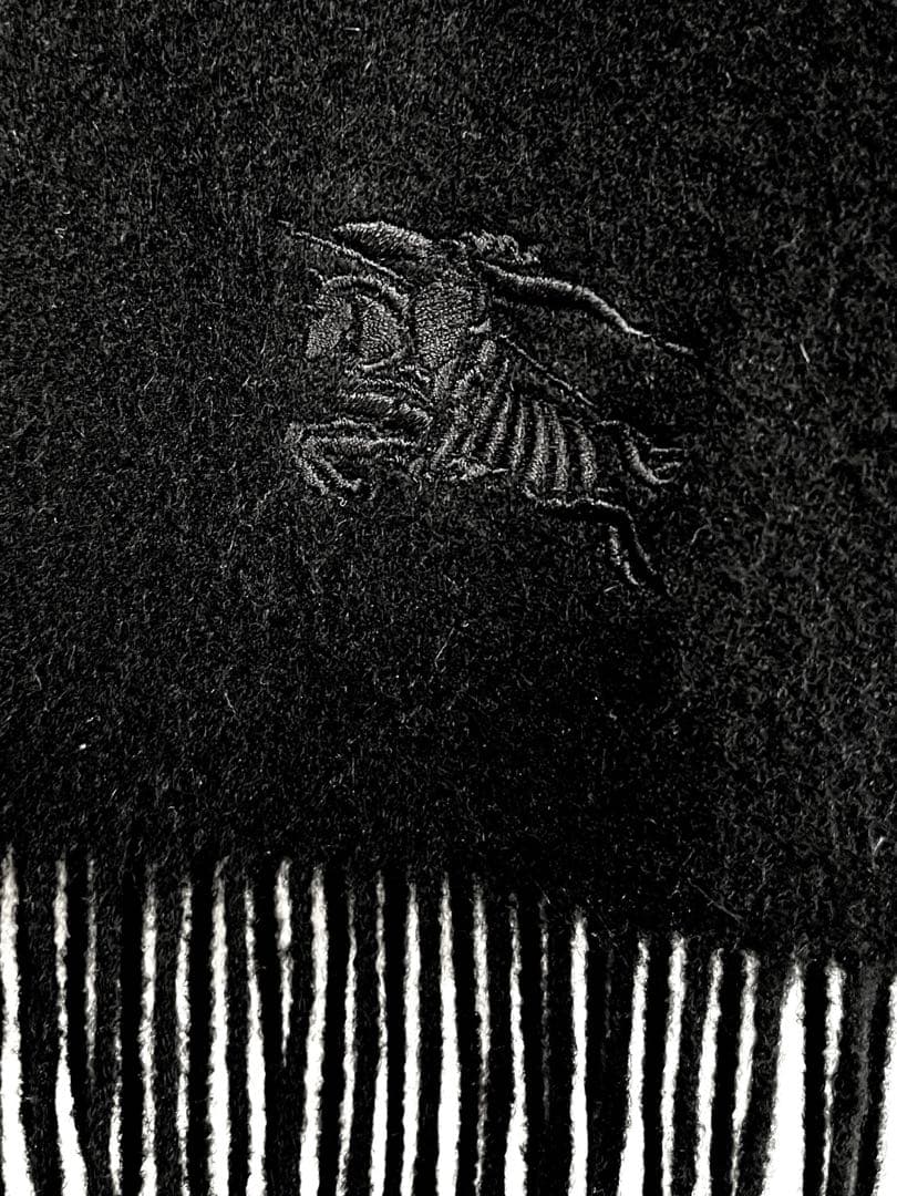 【極美品】BURBERRY/バーバリー カシミヤマフラー