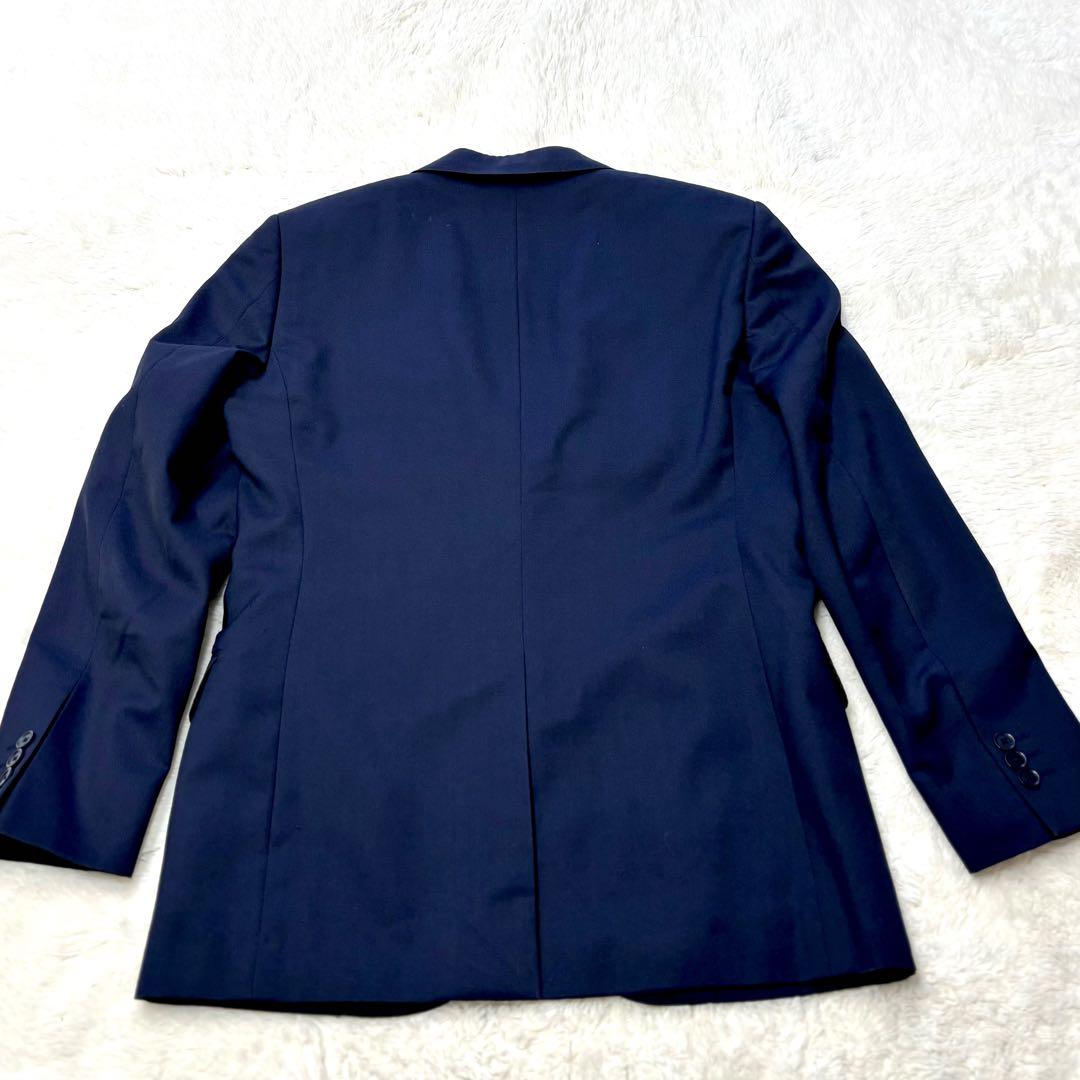 green label relaxingネイビー 3ピース スーツセットアップ