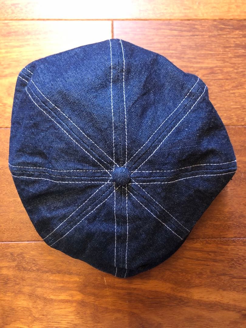 Stussy デニム キャスケット 00s Y2K 90s ストックロゴ