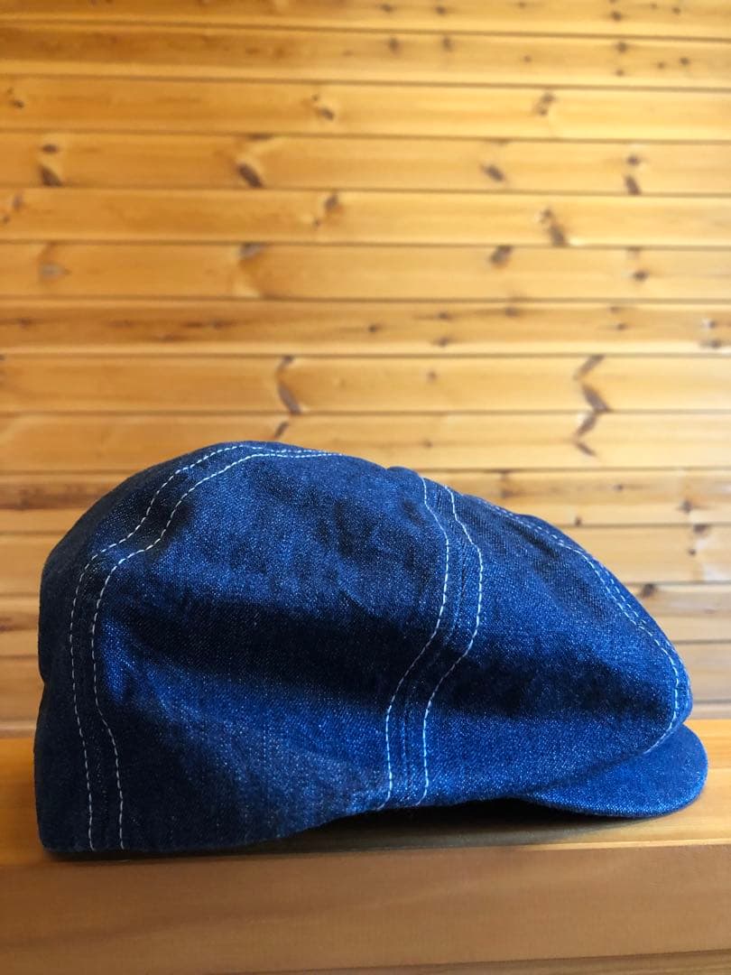 Stussy デニム キャスケット 00s Y2K 90s ストックロゴ