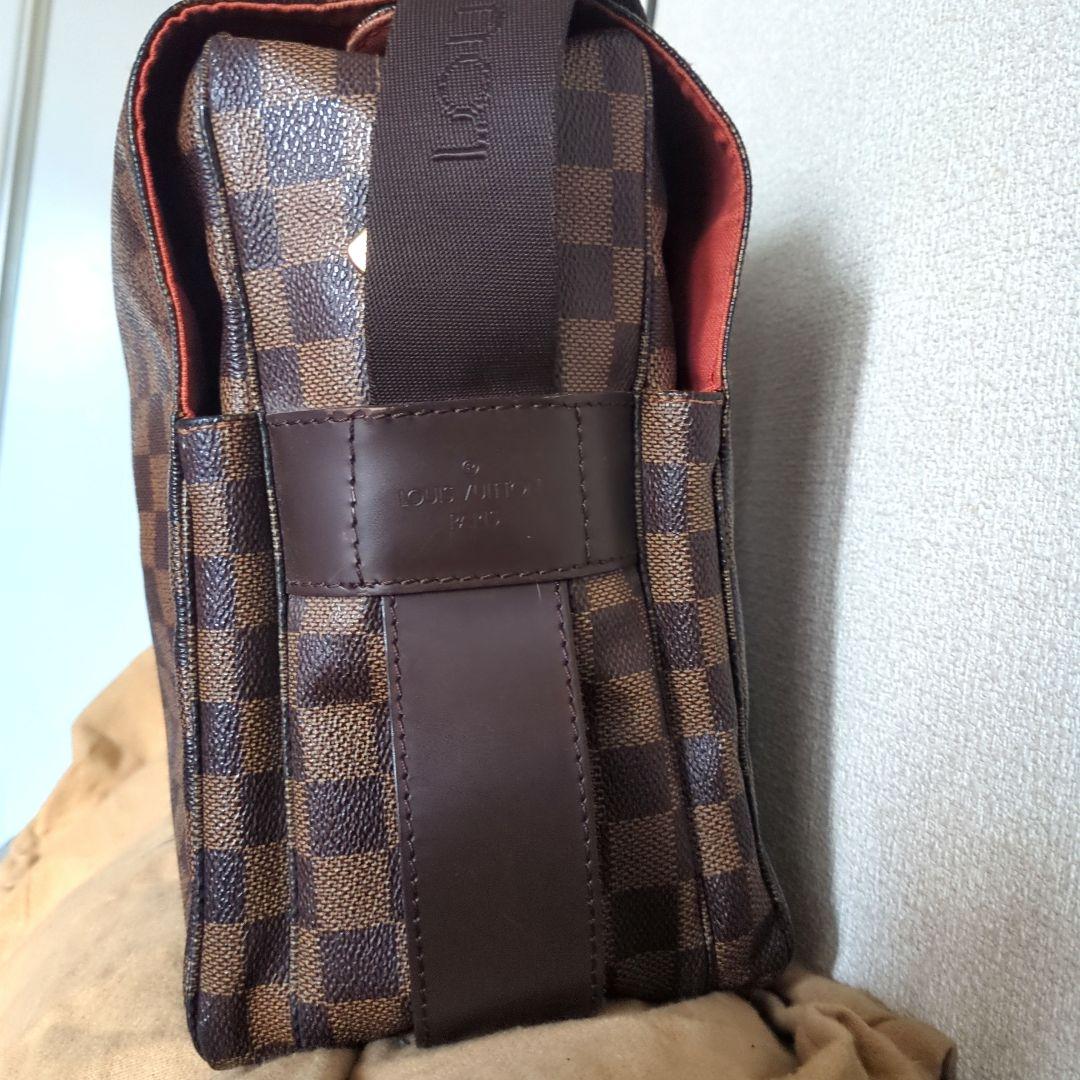 ルイヴィトン　ダミエ柄ショルダーバッグ　ナヴィグリオ