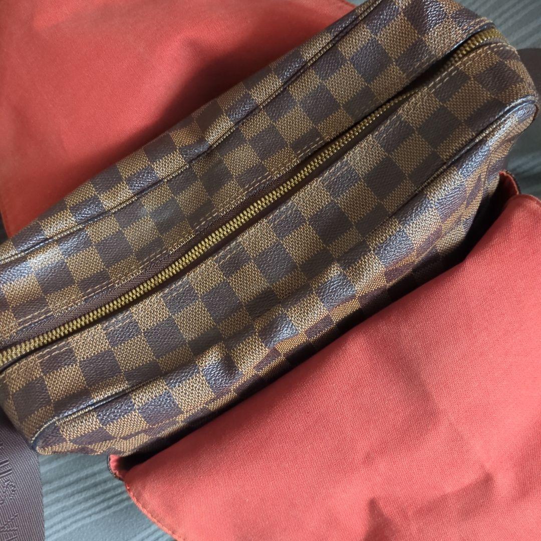 ルイヴィトン　ダミエ柄ショルダーバッグ　ナヴィグリオ