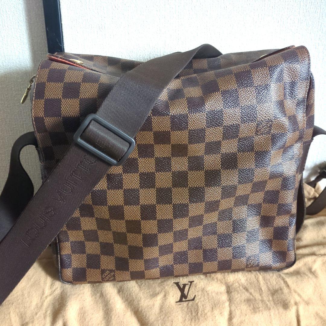 ルイヴィトン　ダミエ柄ショルダーバッグ　ナヴィグリオ
